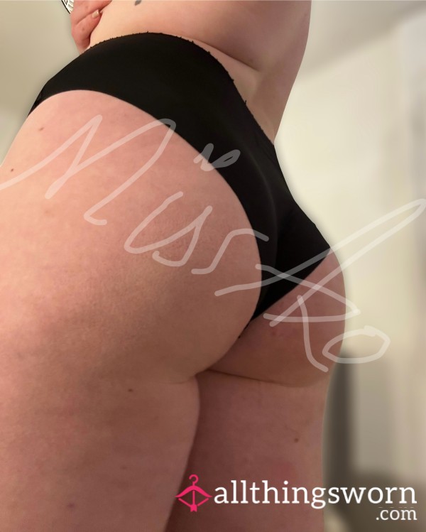 Silky Black Panties