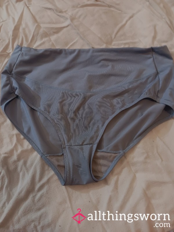 Silky Blue Hipster Panties – Cool Color, Hot Details