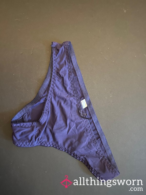 Silky Dark Purple Panties