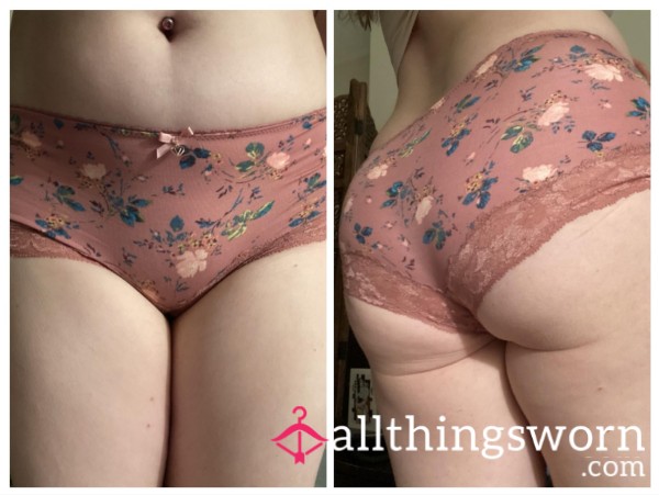 Silky Flor*l Boyshorts