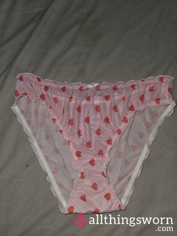Silky Heart 💗 Print Panties