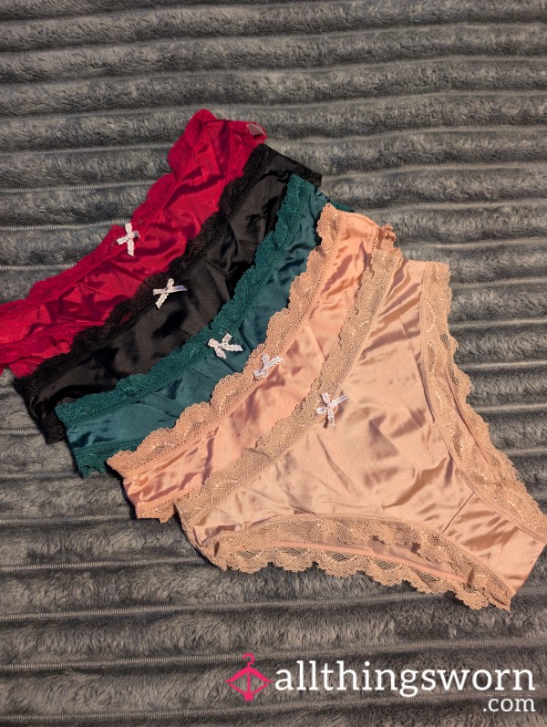 Silky Lace Dream Panties - Freshly Worn & Ready To Tease! 💋