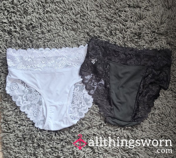 Silky Lace Top Panties