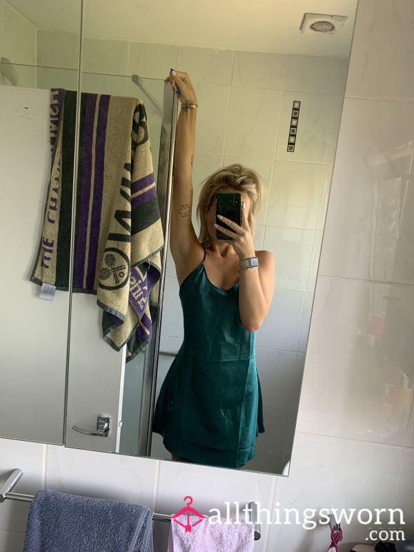Silky Nightdress, Worn All Night😈