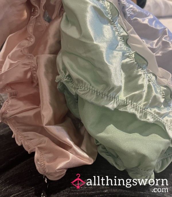 Silky Panties Norti Milf Pink Pair $50 Express Postage 1 Day Wear