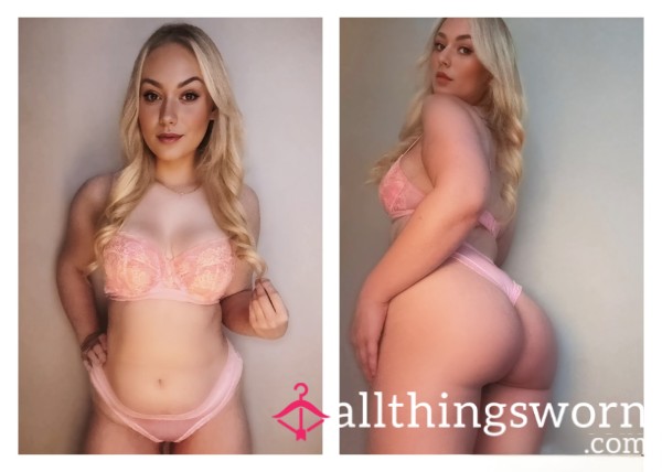 Silky Pink Brazilian Panties
