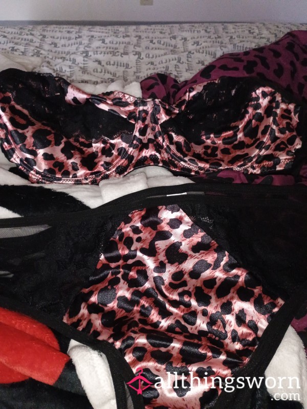 Silky Pink Cheetah Mesh