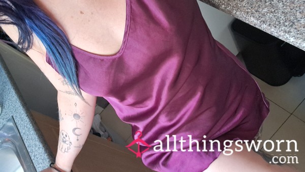 Silky Purple Nighty 💜 Well Worn - 30 Hours