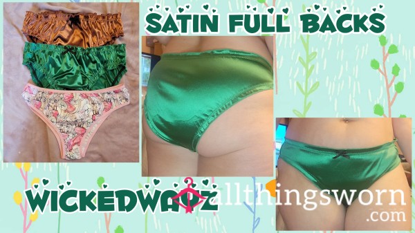 SILKY SATIN PANTIES