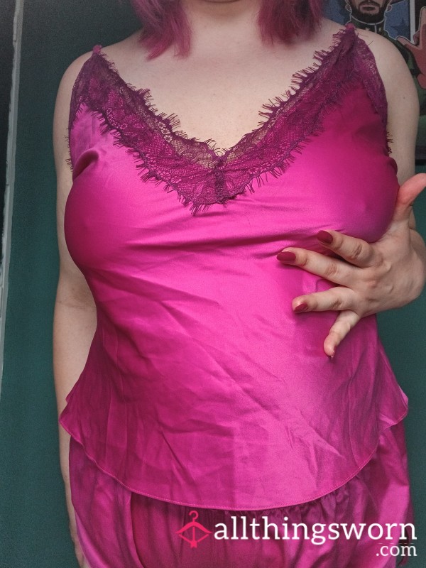 Sleep With Mommy! Silky Satin PJs Set 🥰