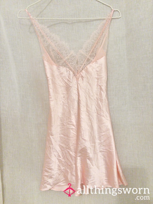 Silky Satin Smooth 2018 Vintage Victoria’s Secret Babydoll Slip Lingerie Dress