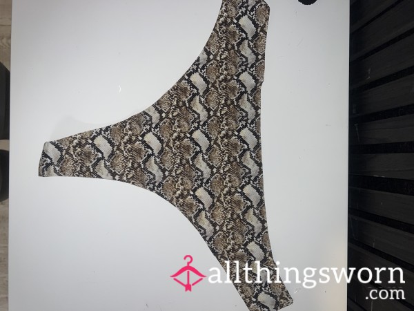 Silky Satin Thongs 🩲