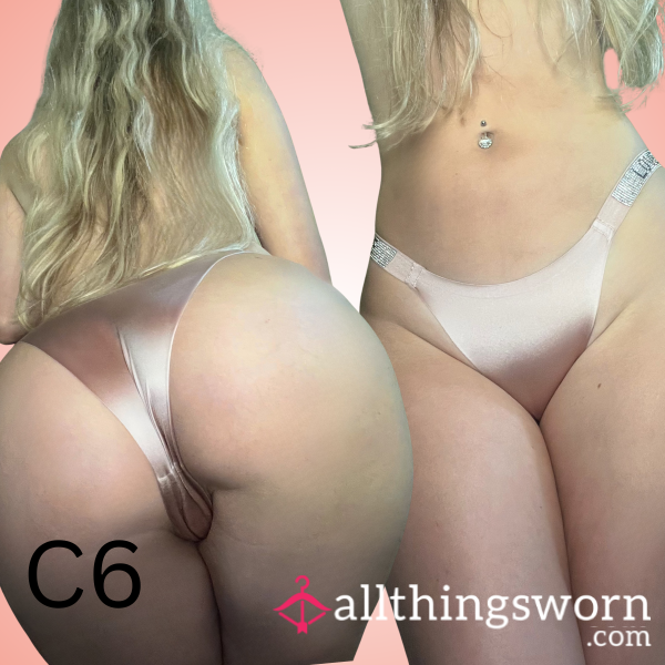 Silky Shine Strap Bikini Panties