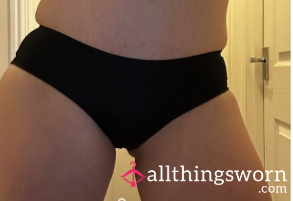 🎩🎩 Silky Soft Black Full Back Panties 10 🎩🎩