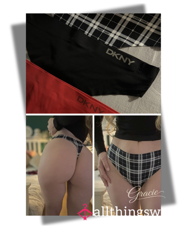 Silky Soft DKNY™️ Thongs ✨
