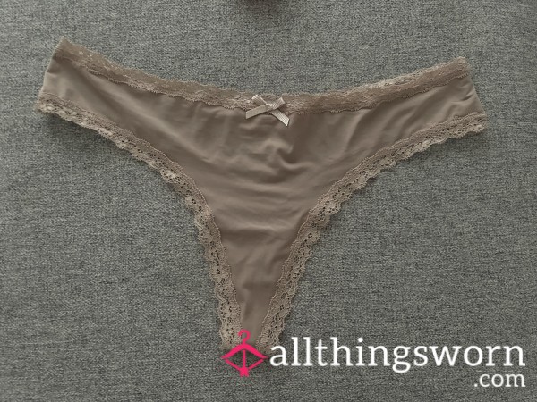 ✨ Nude Silky Thong ✨