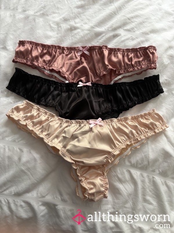 Silky Thong Wear