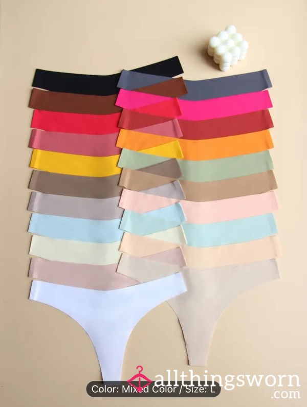 Silky Thongs All Colours