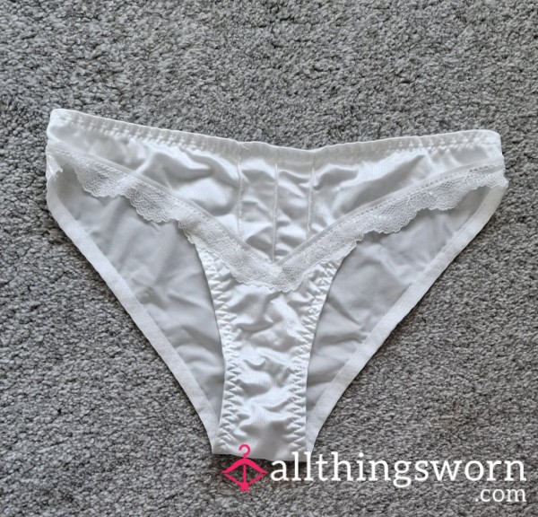 Silky White Panties