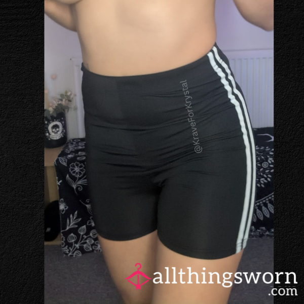 Silky Worn Gym Cycling Shorts