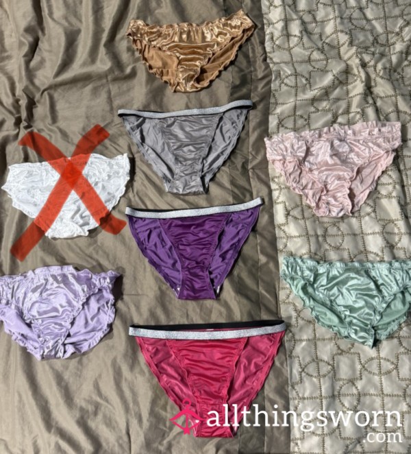 Silky/satin Panties
