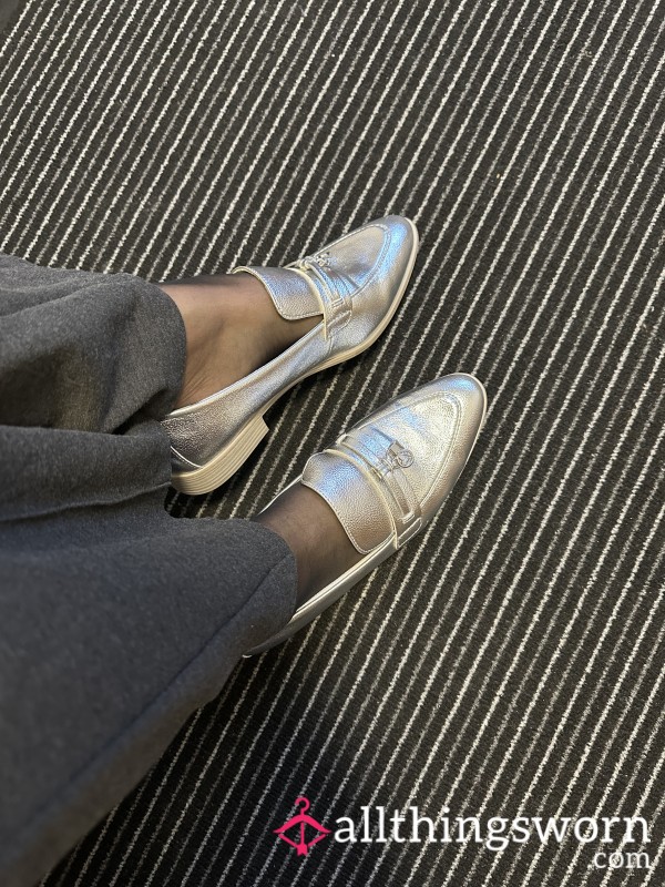 🩶Silver Business Shoes