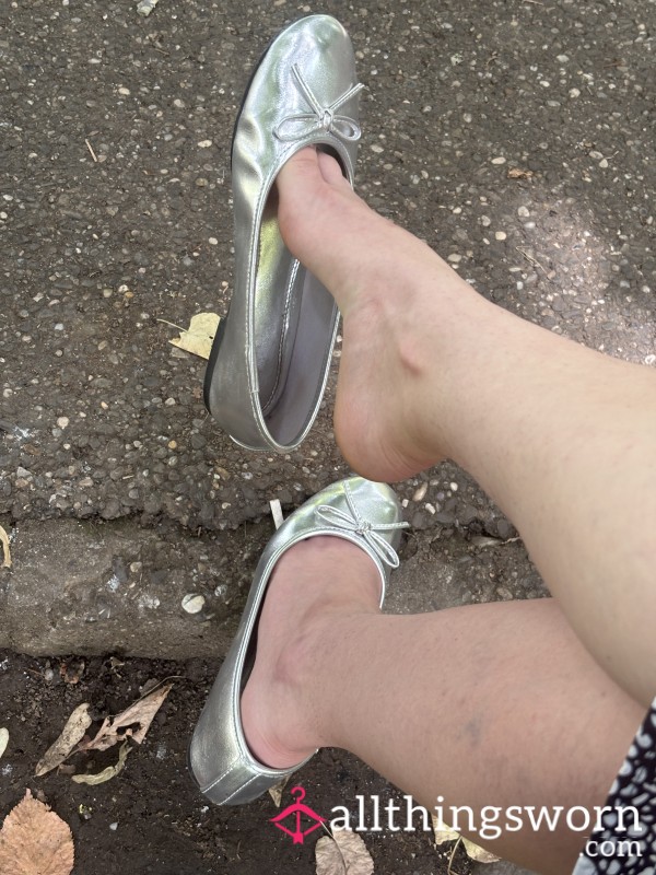 Silver Flats . Heavily Worn, Used & Naturally Scented