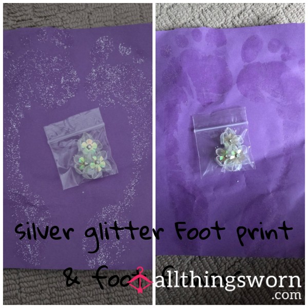 Silver Glitter Foot Print & Flowers Inc. Videos