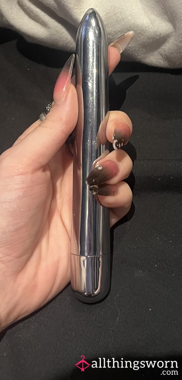 Silver Multi Sp**d Rechargeable Vibrator