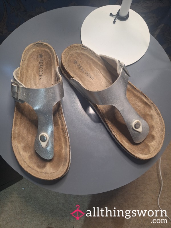 Silver Sandals