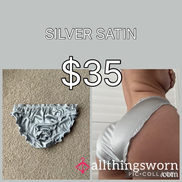 SILVER SATIN