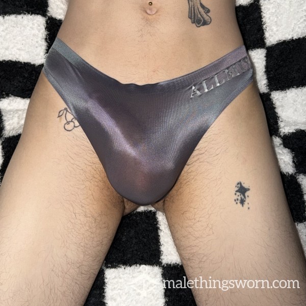 Silver Thong
