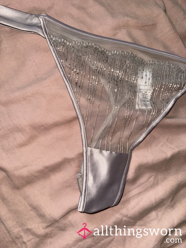 Silver Thong