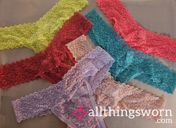 Simple Lace Thong