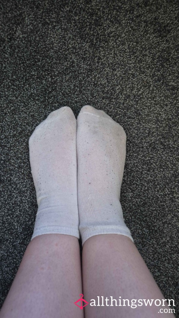 Simple White Socks