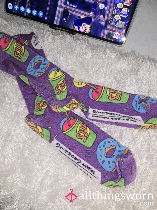 Simpsons Socks