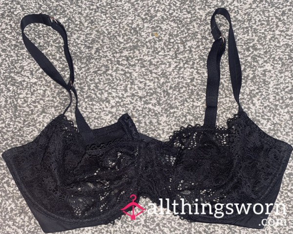 🖤Sinfully Soft Black Lace Bra🖤