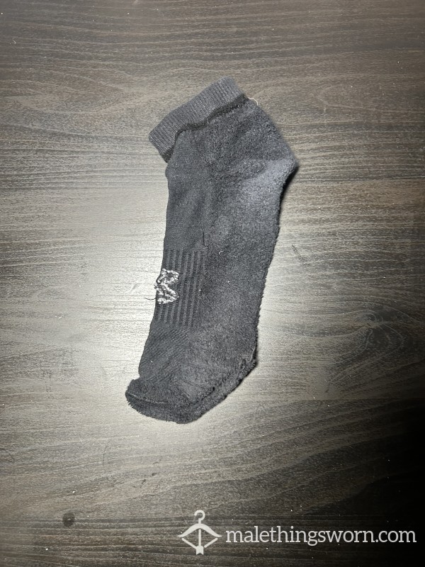 Single Dirty Under Armour Sock