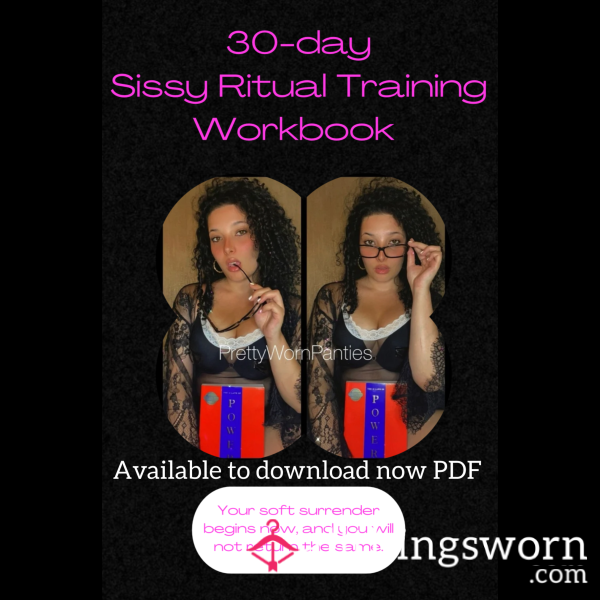 SISSY 30 Day Training Workbook Preview