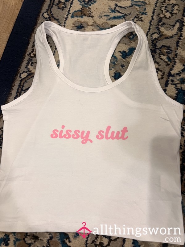 Sissy Crop Top- Size Large
