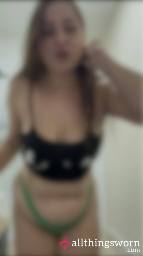 Sissy Humiliation In My Green Thong 😍3:01