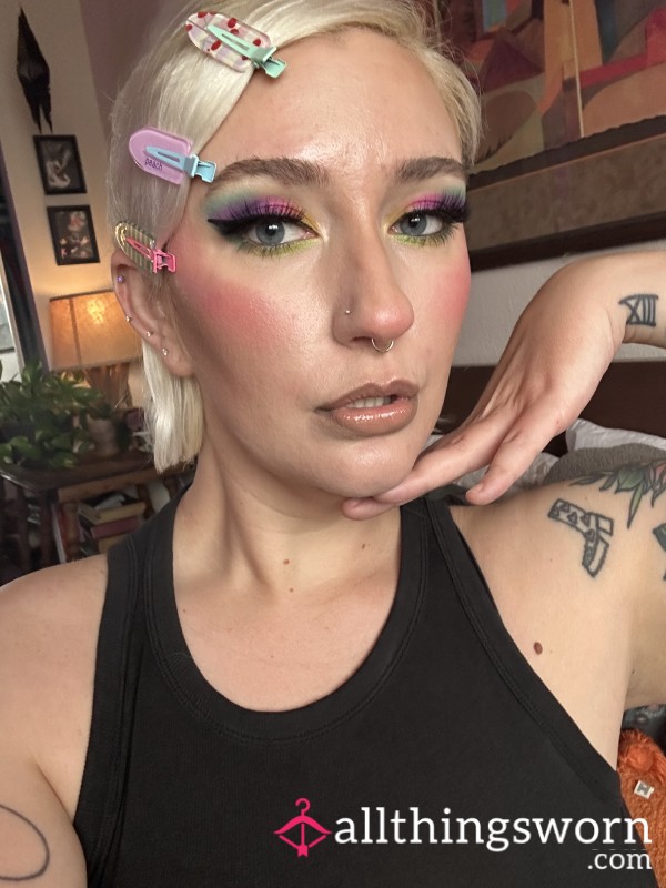 Sissy Makeup Session