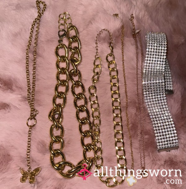 Sissy Necklace Bundle 🩷💎👸🏼