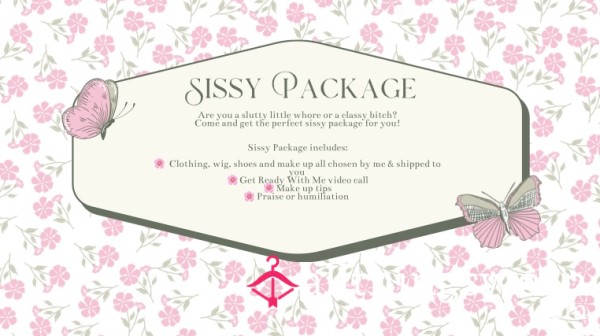 Sissy Package - Tailored & Personal 💋