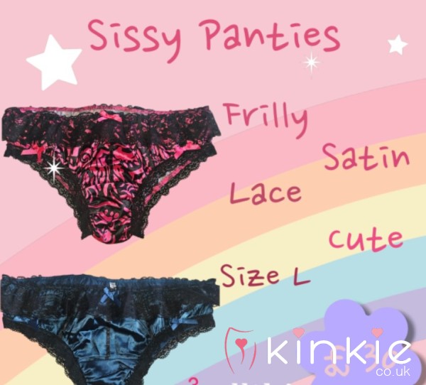 Sissy Panties 😝 (Pink Now Sold)