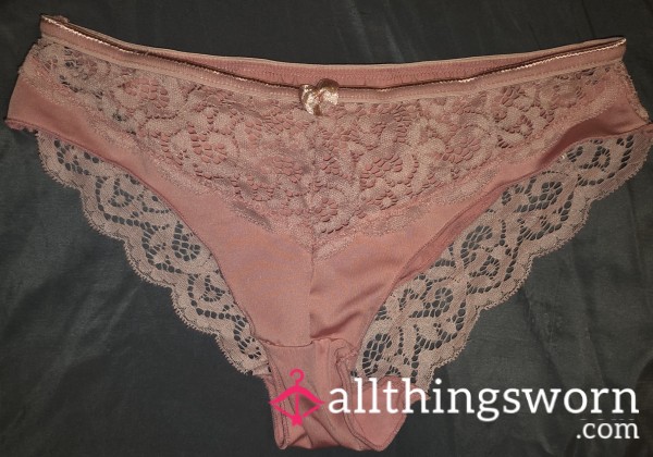 Sissy Pink Silky Cheekies