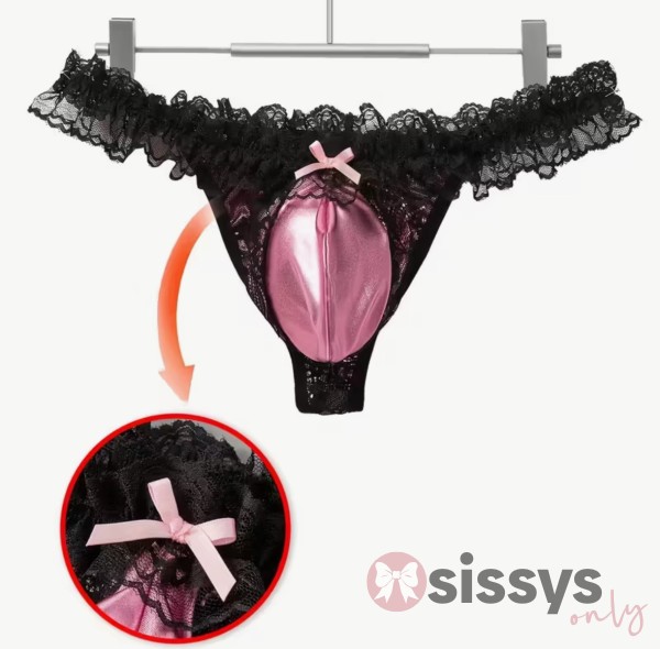 Sissy Pouch Thong Set