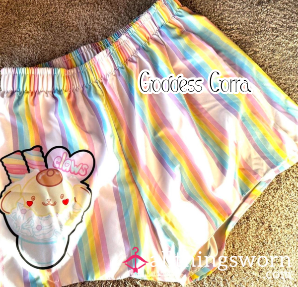 Sissy Rainbow Kawaii Shorts