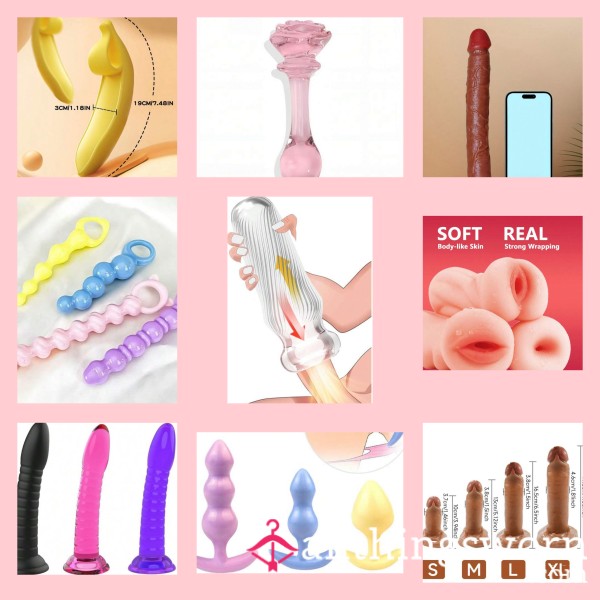 SISSY S** TOY PACKAGE WITH TASKS 🤭😈