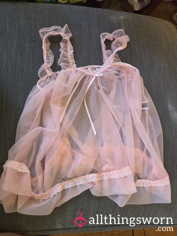 Sissy Sleep Top Pink Large